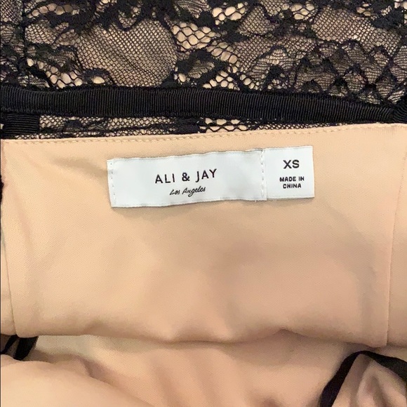 Ali & Jay Black Laced Mini Dress 🖤 - Picture 5 of 6